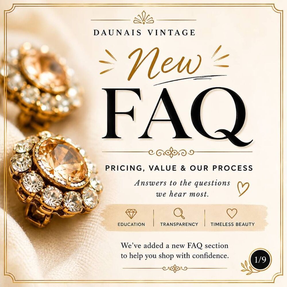 Vintage Clip-On Earrings FAQ | Pricing, Value & Collecting